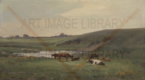 Image no. 3754: Cows in a Pasture (Vladimir Orlovsky), code=P, ord=0, date=-