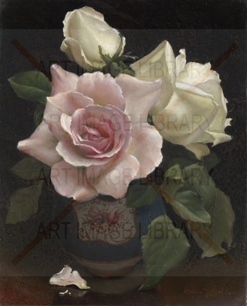 Image no. 3767: Three Roses in a Vase (Irene Klestova), code=V, ord=0, date=-
