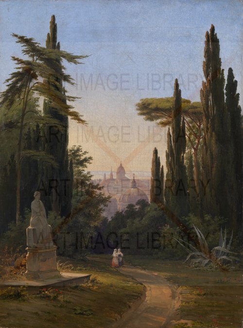 Image no. 3771: Gardens in Rome (Vasili Raev), code=V, ord=0, date=1854