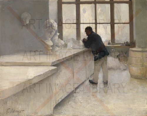 Image no. 3778: The Sculptor in his Studio (Piotr Levchenko), code=H, ord=0, date=1900s