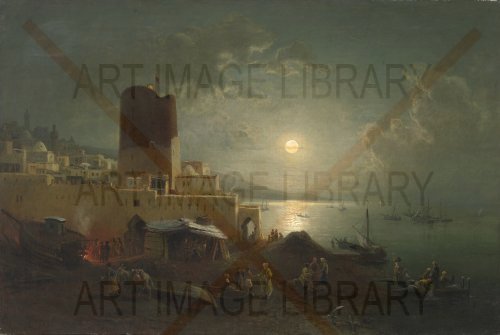 Image no. 3779: View of the Maiden Tower i... (Paul Von Franken), code=H, ord=0, date=1880