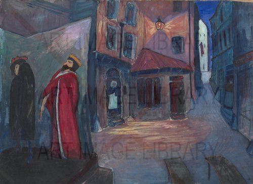 Image no. 3782: In die Nacht hinein (Marianne von Werefkin), code=H, ord=0, date=early 20th century