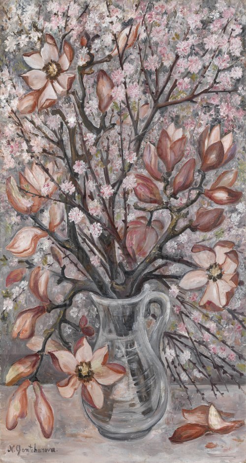 Image no. 3796: Still Life with Magnolias. (Natalia Goncharova), code=N, ord=0, date=mid 20th century
