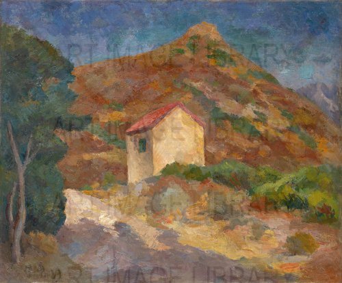 Image no. 3810: Corsica, a Smuggler`s House. (Robert Falk), code=H, ord=0, date=1929