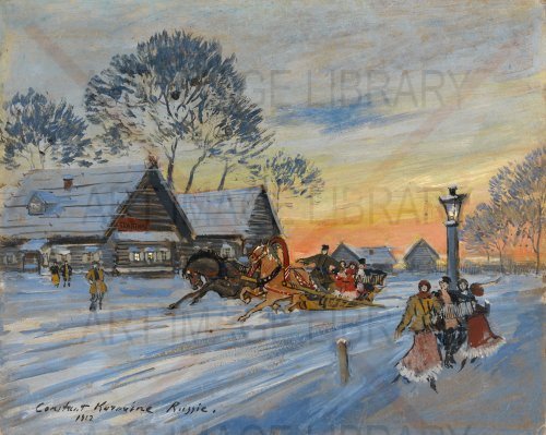 Image no. 3832: Ushakovo-Ostrivno in Tver ... (Konstantin Korovin), code=H, ord=0, date=1912