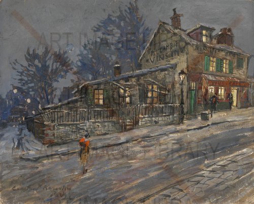 Image no. 3833: Rue de l`Abreuvoir, Montma... (Konstantin Korovin), code=H, ord=0, date=early 20th century
