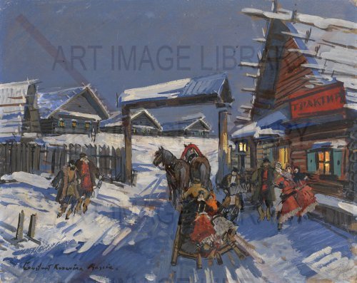 Image no. 3834: By the Gates. (Konstantin Korovin), code=H, ord=0, date=early 20th century