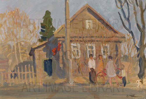 Image no. 3518: Chatting in the Sun (Sergei Tkachev), code=H, ord=0, date=1988