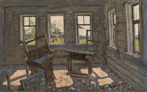 Image no. 3519: At the Old School (Sergei Tkachev), code=H, ord=0, date=1979