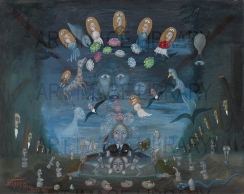 Image no. 3527: Death of the Artist (Leonid Purygin), code=H, ord=0, date=mid 20th century