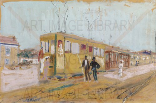 Image no. 3529: Tram to Versailles (Alexis Arapoff), code=H, ord=0, date=early 20th century