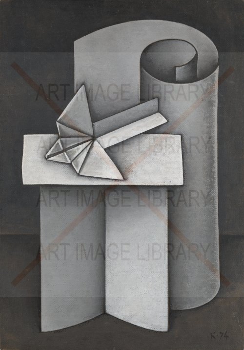 Image no. 3582: Still Life with a Paper Dove (Dmitry Krasnopevtsev), code=V, ord=0, date=1974