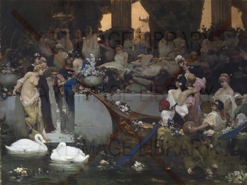 Image no. 3584: Roman Orgy (Vasily Kotarbinsky, Wilhelm Kotarbinski), code=H, ord=0, date=1890s
