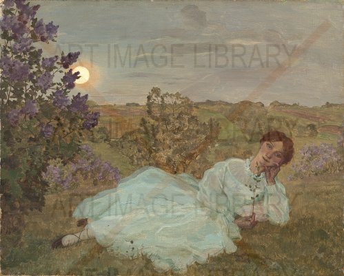 Image no. 3588: Repose at Sunset (Konstantin Somov), code=H, ord=0, date=1922