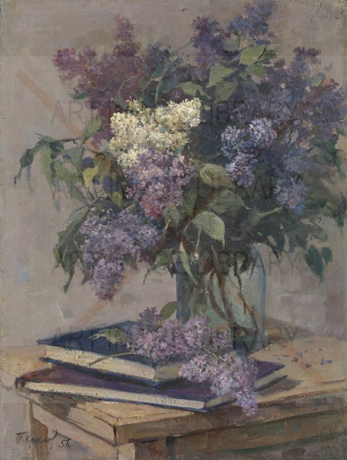 Image no. 3594: Still Life with Lilacs and... (Porfiri Krylov), code=V, ord=0, date=-