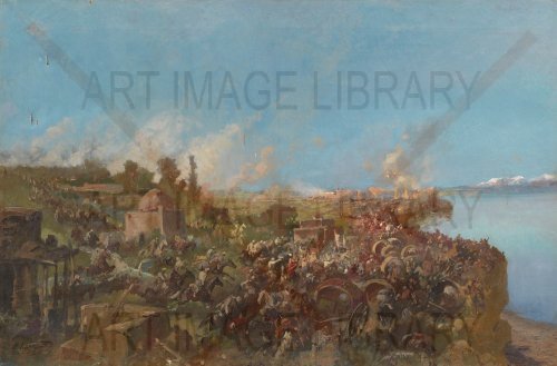 Image no. 3595: Battle of Makhram in Turke... (Nikolai Karazin, Nikolay Karazin), code=H, ord=0, date=late 19th century