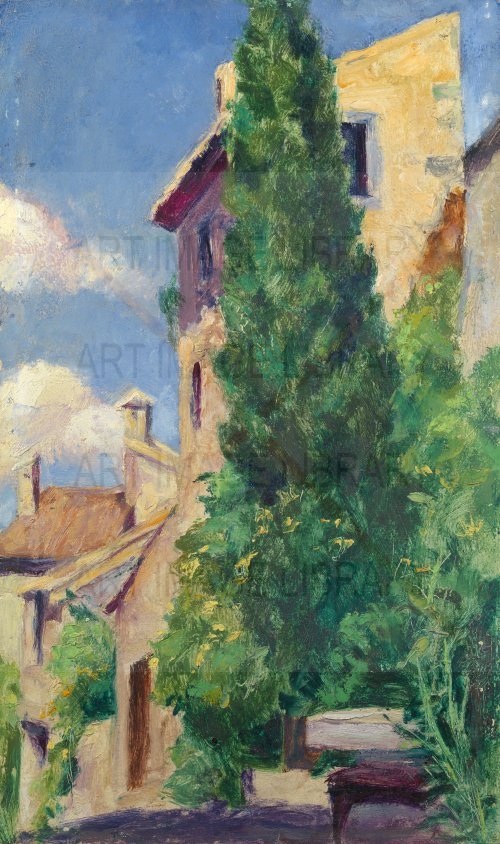 Image no. 3598: My House in Menerbes (Georges Pogedaieff), code=N, ord=0, date=1968