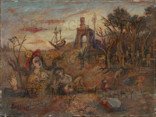 Image no. 3599: Siesta (David Davidovich Burliuk), code=H, ord=0, date=mid 20th century