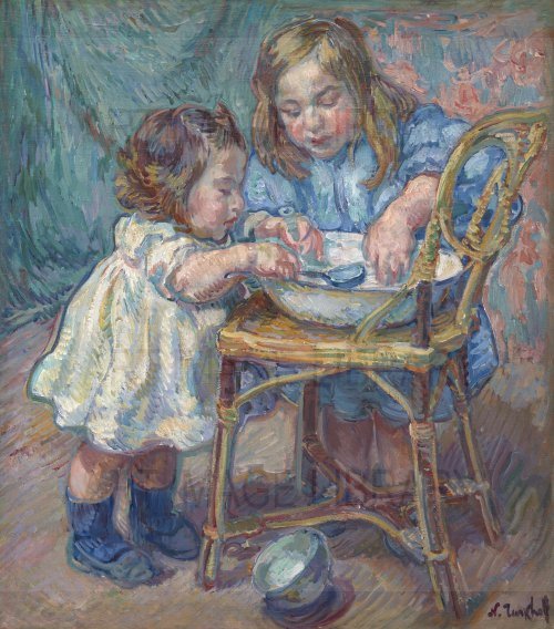 Image no. 3604: Portrait of the Artist`s Sons (Nicolai Tarkhoff, Nicolas Tarkhoff), code=V, ord=0, date=early 20th century