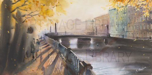 Image no. 3531: Autumn in the City (Sergei Bender), code=P, ord=0, date=late 20th century