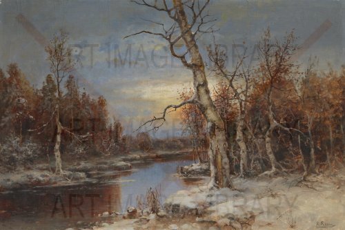Image no. 3535: Winter Landscape (Karl Rosen), code=H, ord=0, date=early 20th century
