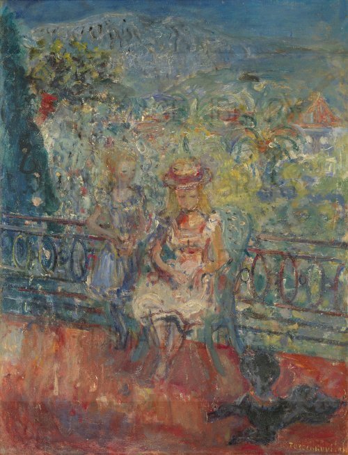 Image no. 3538: On the Terrace (Constantin Terechkovitch), code=V, ord=0, date=mid 20th century
