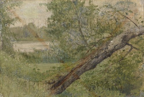 Image no. 3618: Tree by the Lake (Isaac Levitan), code=H, ord=0, date=late 19th century