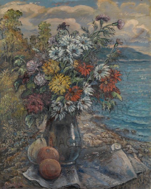 Image no. 3634: Still Life on the Beach (David Davidovich Burliuk), code=V, ord=0, date=mid 20th century