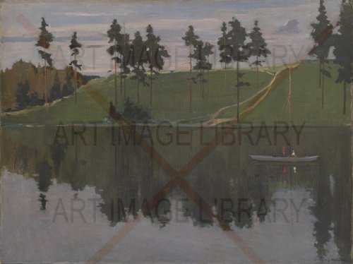 Image no. 3637: On a Sailing Boat. Evening (Georgy Nissky), code=H, ord=0, date=mid 20th century