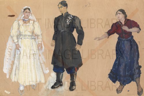 Image no. 3638: Costume Designs for the I.... (Fyodor Fedorovsky, Fyodor Fyodorovich Fedorovsky), code=H, ord=0, date=mid 20th century