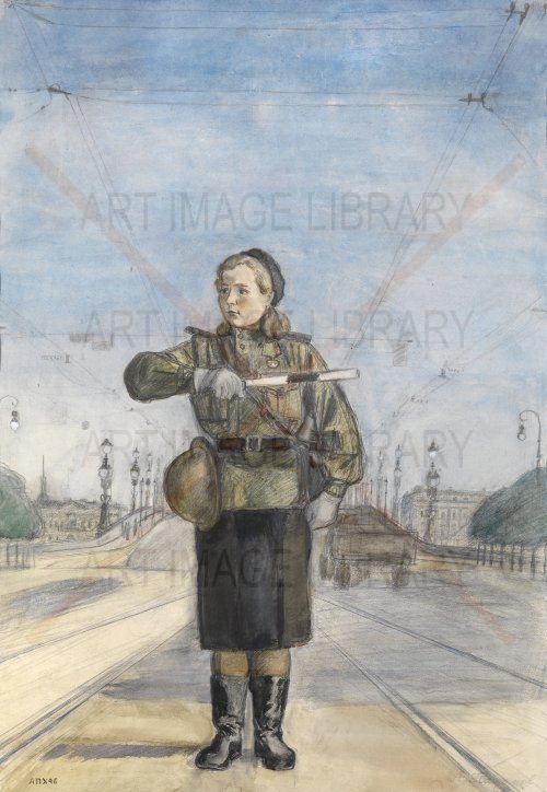 Image no. 3644: Traffic Controller (Alexei Pakhomov), code=V, ord=0, date=1946