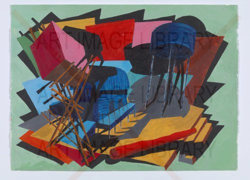 Image no. 4916: Untitled: Set 7. (bluewate... (Phyllida Barlow), code=H, ord=0, date=2020