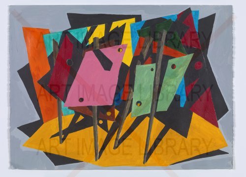 Image no. 4917: Untitled: Set 8 (hoardings) (Phyllida Barlow), code=H, ord=0, date=2020