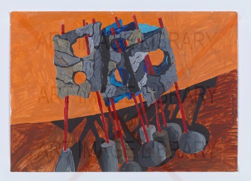 Image no. 4923: 4 drawing for ‘Industria... (Phyllida Barlow), code=H, ord=0, date=2020