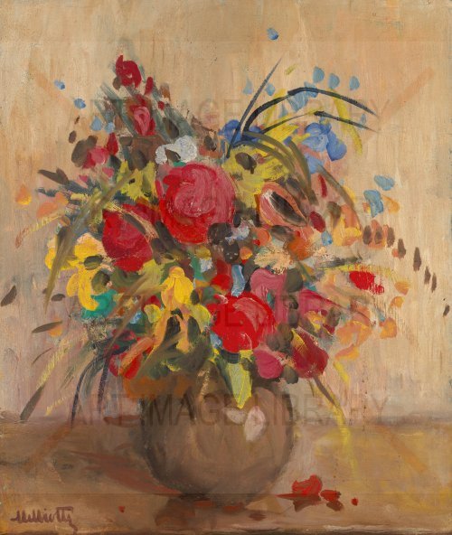 Image no. 3545: Still Life with Flowers (Nikolai Milioti), code=V, ord=0, date=early 20th century