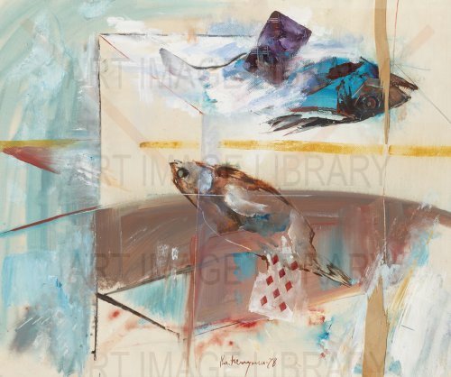 Image no. 3547: Composition with Fish (Vladimir Nemukhin), code=S, ord=0, date=1978