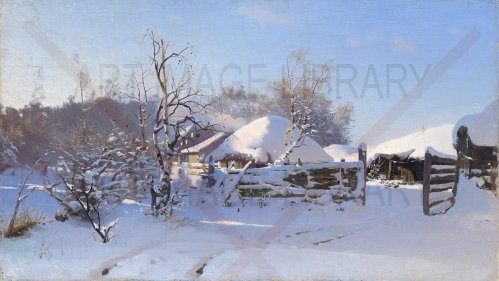 Image no. 3837: Winter Scene. (Nikolay Nikanorovich Dubovskoy), code=P, ord=0, date=early 20th century