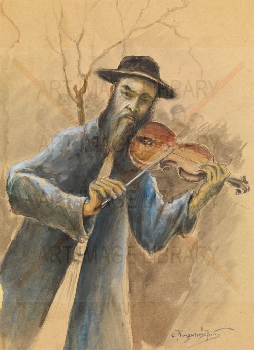 Image no. 3843: Violinist (Solomon Kishinevsky), code=V, ord=0, date=early 20th century