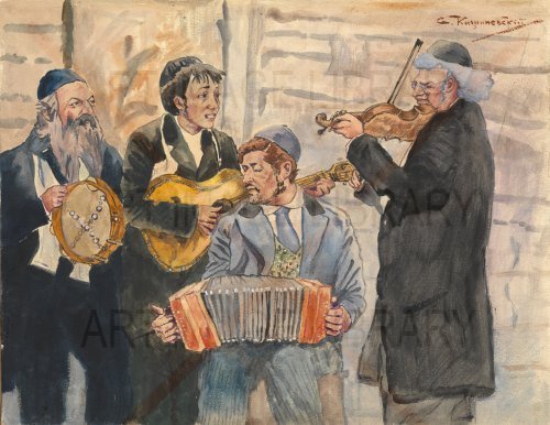Image no. 3847: Musicians (Solomon Kishinevsky), code=H, ord=0, date=early 20th century