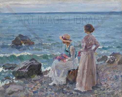 Image no. 3873: Women by the Sea (Sergei Vinogradov), code=H, ord=0, date=1915