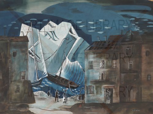 Image no. 3875: In the Port (Aleksandra Ekster), code=H, ord=0, date=early 20th century