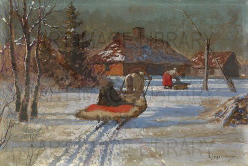 Image no. 3913: A Winter`s Evening (Andrei Egorov), code=H, ord=0, date=early 20th century
