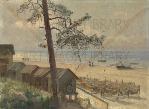 Image no. 3914: Fishing Nets by the Gulf o... (Yuli Yulievich Klever), code=H, ord=0, date=early 20th century