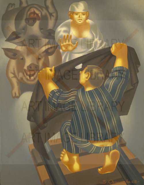Image no. 3919: The Temptation of St Anthony (Vladimir Ovchinnikov), code=V, ord=0, date=2003
