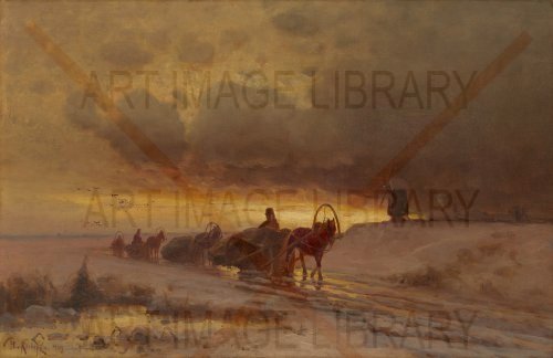 Image no. 3925: On the Road (Yuli Yulievich Klever), code=H, ord=0, date=1903