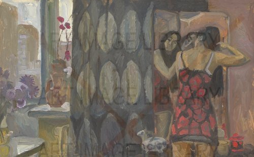 Image no. 3944: The Artist`s Wife in Front... (Viktor Popkov), code=H, ord=0, date=1973