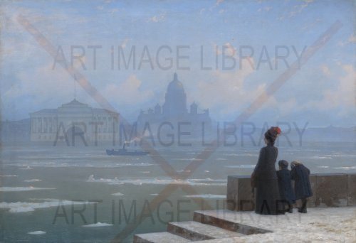 Image no. 3948: Floating of Ice on the Nev... (Grigory Kalmykov), code=H, ord=0, date=early 20th century