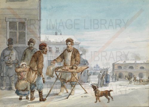 Image no. 3960: Street Vendor (Karl Kollmann), code=H, ord=0, date=1844