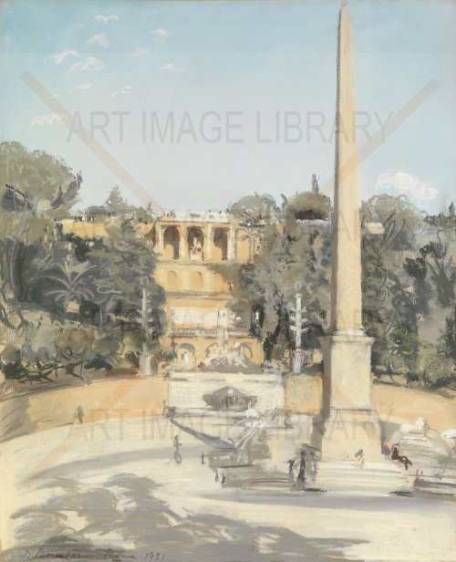 Image no. 3965: View of Piazza del Popolo ... (Dimitri Bouchene), code=V, ord=0, date=1931