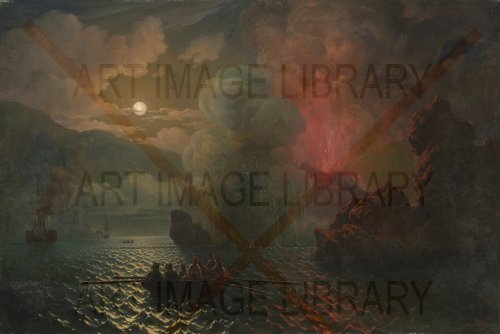 Image no. 3968: Eruption of a Volcano (Nikolai Krasovsky), code=H, ord=0, date=1868